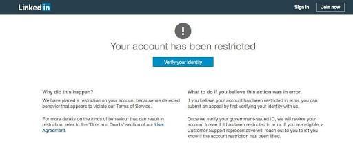 Do's And Donts when your account get restricted