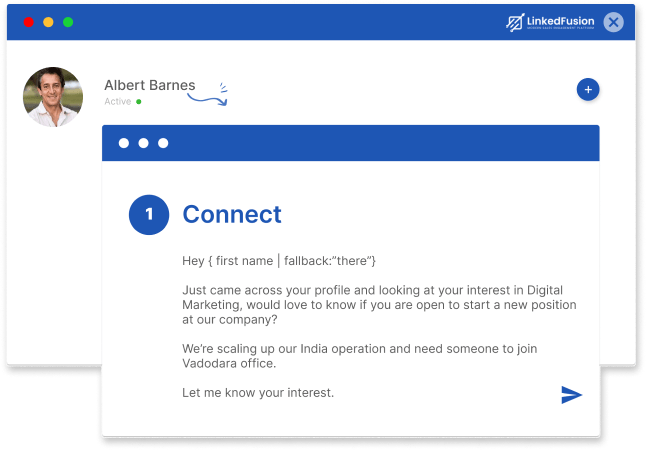 layer of personalization