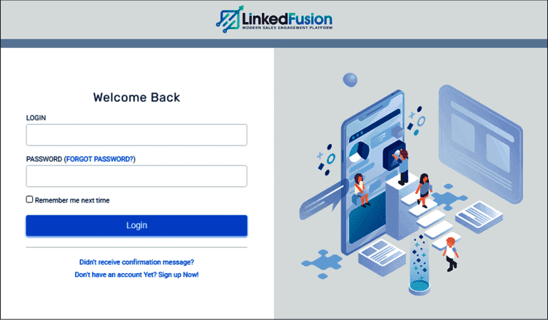 linkedfusion login portal